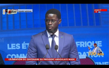 CENTENAIRE ABDOULAYE WADE : Le Discours du président Bassirou Diomaye Faye