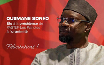 Pastef : Ousmane Sonko reconduit à l’unanimité pour 6 ans à la tête du parti !