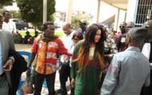 LES IMAGES DE LA RAPPEUSE DÉESSE MAJOR À SA SORTIE DU PALAIS DE JUSTICE DE DAKAR
