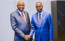 Le  ministre de l'Eau et de l'Energie de la République du Tchad reçu par le Pm du Sénégal