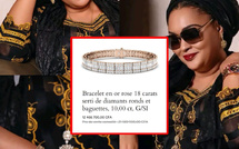 Le paradoxe du bijou de Moumy Kébé : un bracelet d'une valeur de 12 millions de FCFA porté avec effacement