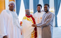 Audience solennelle à la présidence de la république  : la concorde nationale au cœur des échanges entre le Chef de l'État et l'Imam de Médina Baye