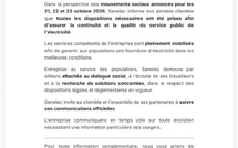Senelec face à la grève annoncée des 21, 22 et 23 octobre : la Direction rassure et promet la continuité du service