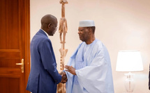 Axe Abidjan-Dakar : Le Premier ministre sénégalais Ahmadou Al Aminou Mohamed Lô reçu avec tous les honneurs par le Président Alassane Ouattara